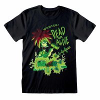 Simpsons - Sideshow Bob Dead Or Alive (Unisex Black T-Shirt)