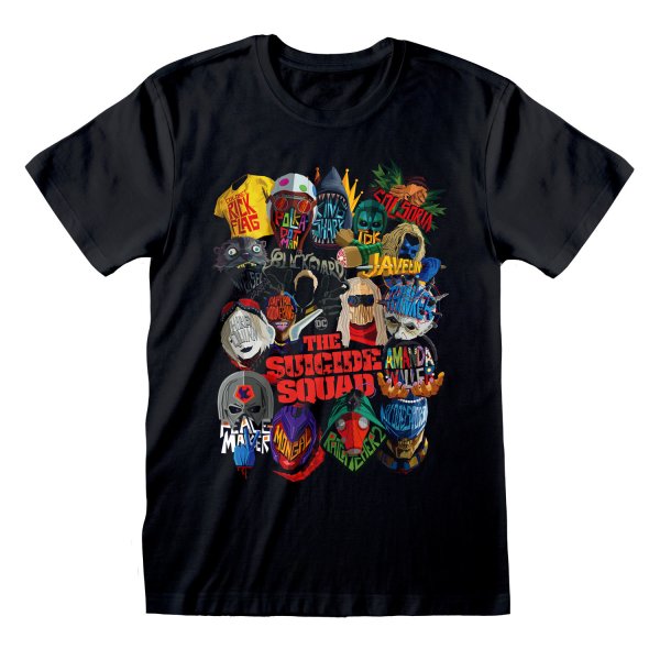 DC Suicide Squad - Poster (Unisex Black T-Shirt)