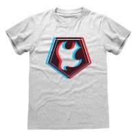 DC Peacemaker - Logo (Unisex Heather Grey T-Shirt)