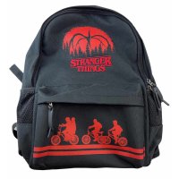 Stranger Things - Logo Bikes Backpack (Unisex Black/Red...