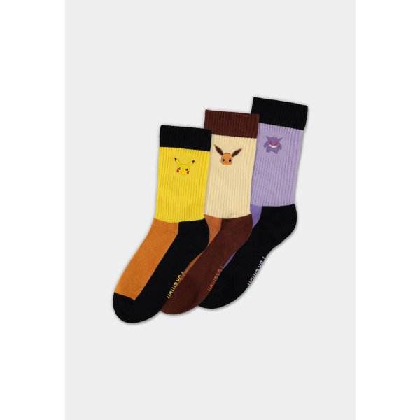 Pokémon - Crew Socks (3 Pack)