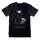 DC The Batman - BW Batman (Unisex Black T-Shirt)