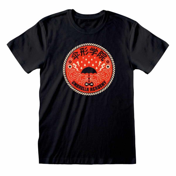 Umbrella Academy - Circle Logo (Unisex Black T-Shirt)