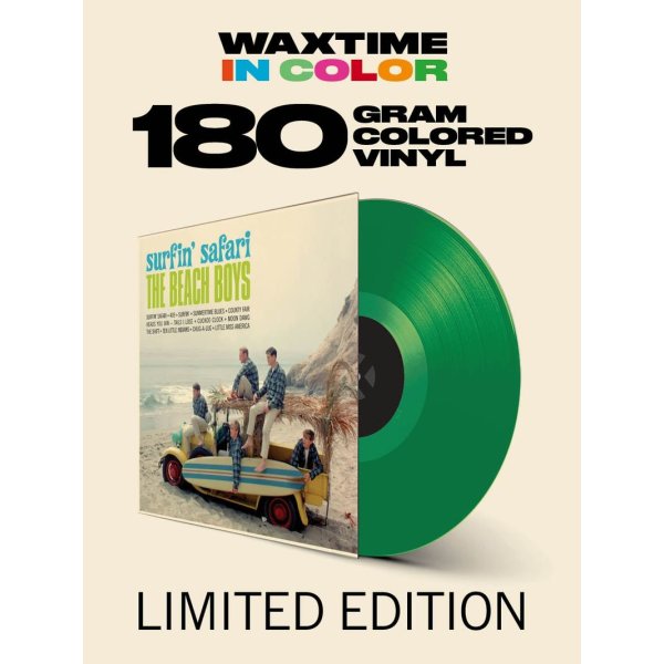 The Beach Boys: Surfin Safari (180g) (Limited Edition) (Green Vinyl)