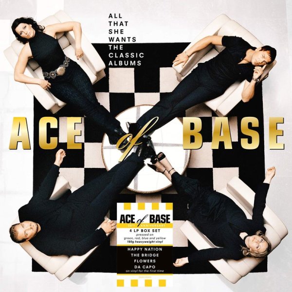 Ace Of Base: All That She Wants: The Classic Collection (180g) (Green/Red/Blue/Yellow Vinyl)