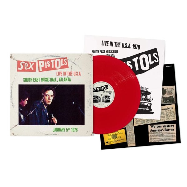 Sex Pistols: Live In The U.S.A. 1978: Atlanta 5th January, South East Music Hall (Limited Edition) (Red Vinyl)