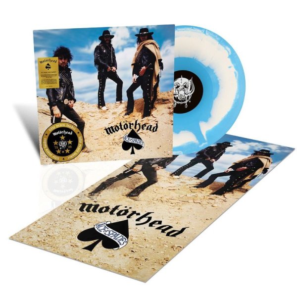 Motörhead: Ace of Spades (50th Anniversary) (Limited Edition) (Blue & White Splatter Vinyl)