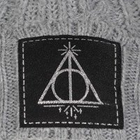 Harry Potter - Deathly Hallows (Unisex Grey Beanie Pom)...