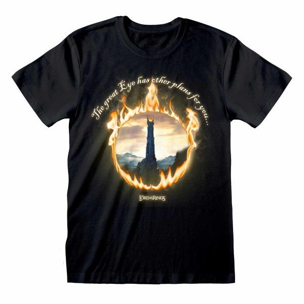 ** Lord Of The Rings - The Great Eye (Unisex Black T-Shirt) **