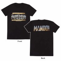 Star Wars: Mandalorian - Row Of Helmets (Unisex Black...