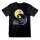 Nightmare Before Christmas - Silhouette (Unisex Black T-Shirt)