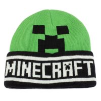 Minecraft - Creeper Face (Unisex Green Beanie) One Size