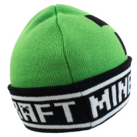 Minecraft - Creeper Face (Unisex Green Beanie) One Size