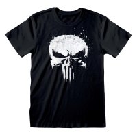 Marvel Punisher TV - Logo (Unisex Black T-Shirt)