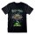 Rick And Morty - Spaceship (Unisex Black T-Shirt)