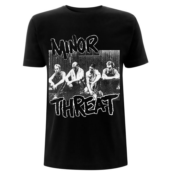 Minor Threat - Xerox (Unisexs Black T-Shirt)