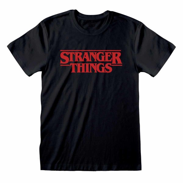 Stranger Things - Logo Black (Unisex)