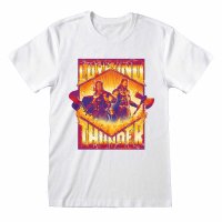 Marvel Thor: Love And Thunder - Team Stance (Unisex White...