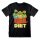 Teenage Mutant Ninja Turtles - Ninja Diet (Unisex Black T-Shirt) Ex