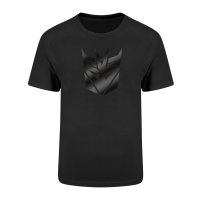 Transformers - Decepticons Black On Black (Unisex Black...