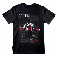 Se7en WB100 - Poster (Unisex Black T-Shirt)