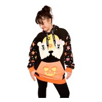 Disney by Loungefly hooded jacket Mickey and Friends Halloween Size XXL