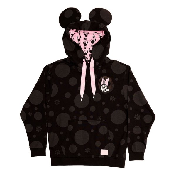 Disney by Loungefly Kapuzenpullover Unisex Minnie Rocks the Dots Florals Größe XL