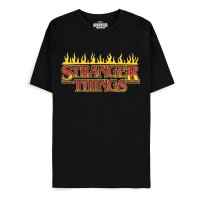 Stranger Things T-Shirt Fire Logo Größe XXL