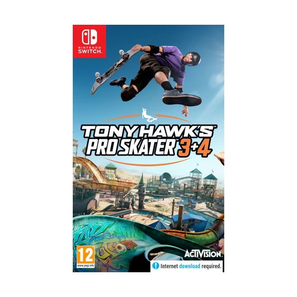 Tony Hawks Pro Skater 3+4  SWITCH  AT