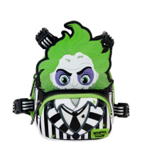 Beetlejuice by Loungefly Dog Harness Mini Backpack...