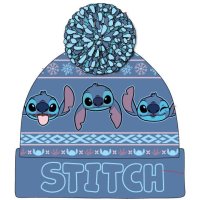 Lilo & Stitch Pom-Pom Beanie Dark Blue