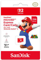 NSW2  mircoSD EXPRESS Card 256 GB  SanDisk  Mario Design
