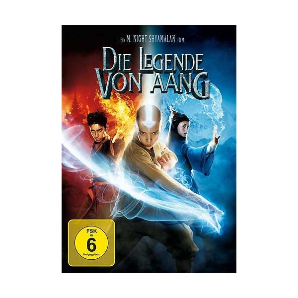 Legende von Aang, Die (DVD) Min: 99/DD5.1/WS               Paramount - Paramount/CIC 8454028 - (DVD Video / Fantasy)