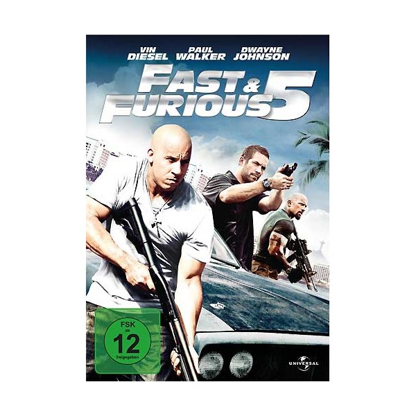 Fast 5 & the Furious Five (DVD) Min: 125/DD5.1/WS - Universal Picture 8283310 - (DVD Video / Action)