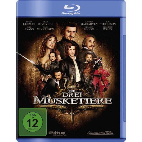 Die drei Musketiere (2011) (Blu-ray) - Highlight Video 7632148 - (Blu-ray Video / Action)