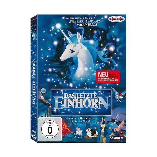 Letzte Einhorn, Das (DVD) [remastered] Min: 92/DD5.1/WS    The Last Unicorn - LEONINE Distribution GmbH 2895 - (DVD Video / Zeichentrick)