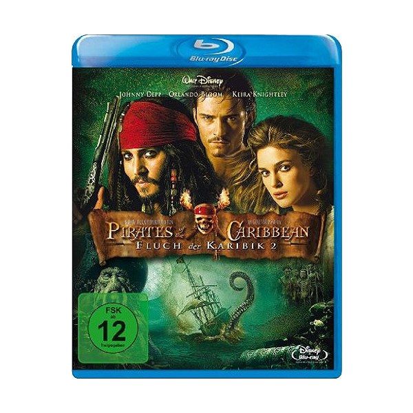 Fluch der Karibik 2 (BR) Min: 150/DTS5.1/WS - Disney BGY0101004 - (Blu-ray Video / Abenteuer)