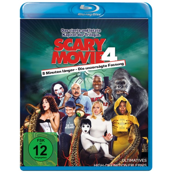 Scary Movie 4 (BR) Min: 86/DTS5.1/HD 1.85:1 - LEONINE BGY0018804 - (Blu-ray Video / Komödie)