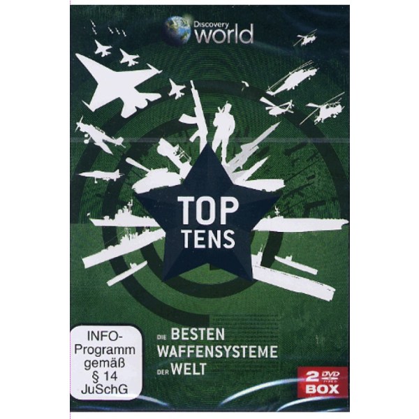 Top Tens - Die besten Waffensysteme - AscotElite  - (DVD Video / Geschichte / Kultur)