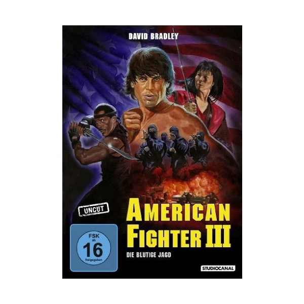 American Fighter 3 - Blutige Jagd (DVD)Min: 86/DD2.0/WS -uncut- - STUDIOCANAL 0504164.1 - (DVD Video / Action)