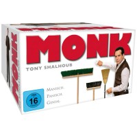 Monk - Gesamtbox 1-8 (DVD) 32DVDs Min: 5138/DD5.1/WS...