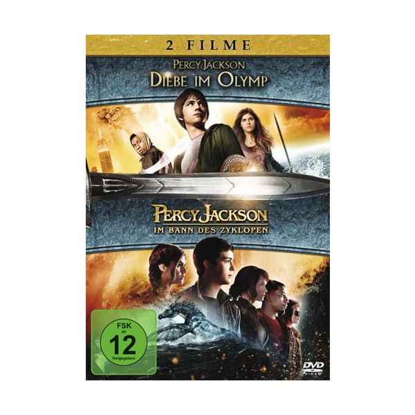 Percy Jackson  1 & 2 (DVD)  2Disc Min: 119+102/DD5.1/WS - Fox 5671708 - (DVD Video / Fantasy)