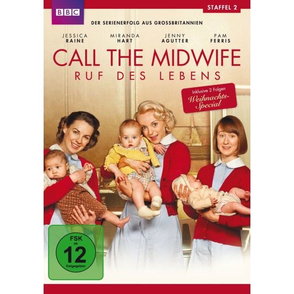 Call the Midwife - Staffel 2 (DVD) 3DVDs Min: 490/DD5.1/WS  Ruf des Lebens - Universal Picture 8296221 - (DVD Video / TV-Serie)