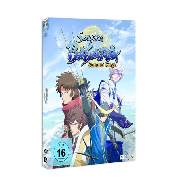 Sengoku Basara Samurai Kings BOX 2 (DVD) Komplettbox, Staffel #2, 3Disc - AV-Vision 9098-967 - (DVD Video / Anime)