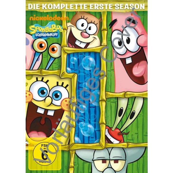 Spongebob Schwammkopf Season 1 - Paramount Home Entertainment 8450704 - (DVD Video / Animationsfilm)