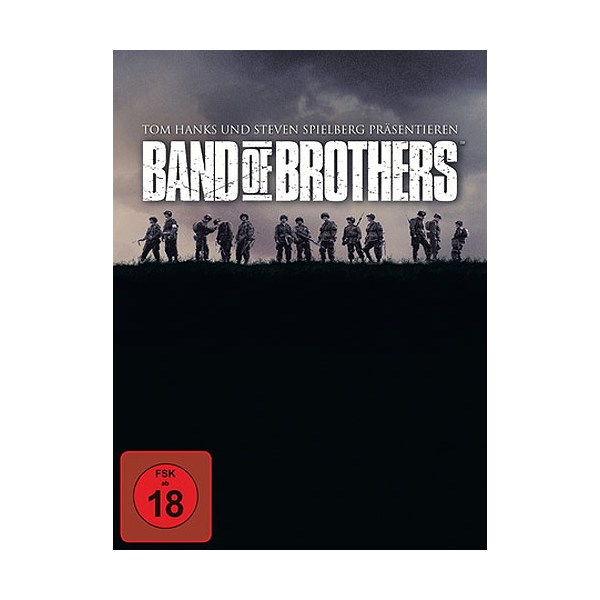 Band of Brothers (DVD) Wir w. wie Brüder Min: 624/DD5.1/WS  (10 Teile)   6Discs - WARNER HOME 1000321369 - (DVD Video / Kriegsfilm)