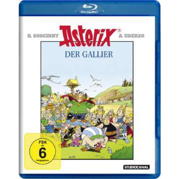 Asterix der Gallier (Blu-ray) - STUDIOCANAL 0504524.1 - (Blu-ray Video / Animationsfilm)