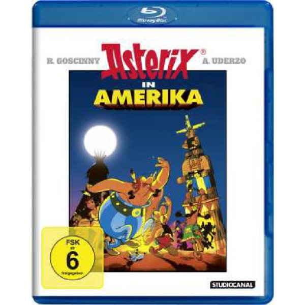 Asterix in Amerika (Blu-ray) - STUDIOCANAL 0504522.1 - (Blu-ray Video / Animationsfilm)