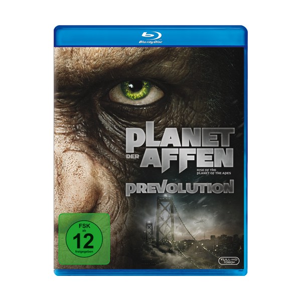 Planet der Affen: Prevolution (BR) Min: 106/DD5.1/WS    Neues Cover! - Fox 5019682 - (Blu-ray Video / Action)