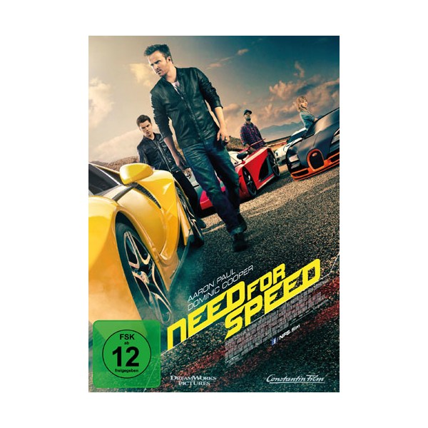 Need for Speed (DVD) Min: 126/DD5.1/WS - Universal Pictures 7688808 - (DVD Video / Action)